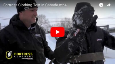 The Ultimate Cold Weather Clothing Test For Fortress Mid-layer Garment In Canada. - Fortress Clothing