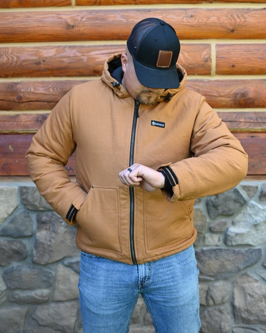 Insulated clothing for cold-weather work